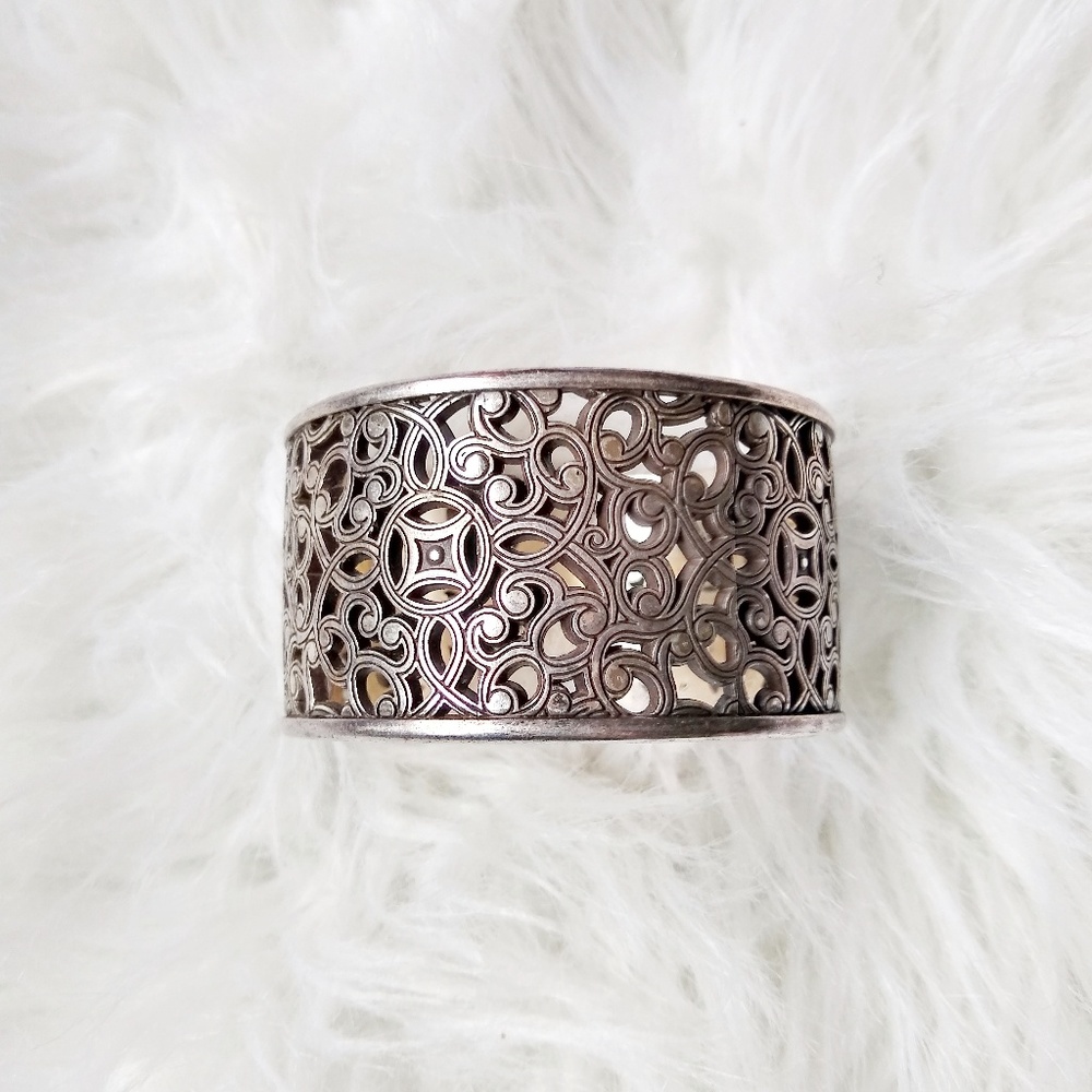 Brighton Silver Filagree Bracelet